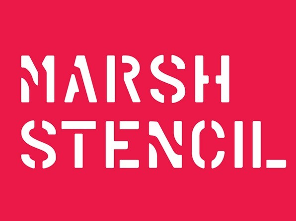 MARSH STENCIL Free Font